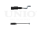 Rear parking brake cable thumb