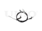 Rear left parking brake cable thumb
