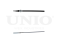 Rear parking brake cable thumb