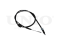 Rear parking brake cable thumb