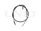 Left parking brake cable thumb
