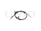 Left rear parking brake cable thumb