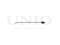 Front parking brake cable thumb