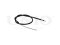 Rear parking brake cable thumb