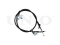 Right rear parking brake cable thumb