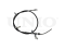 Left rear parking brake cable thumb