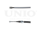 Parking brake cable thumb