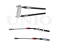 Parking brake cable thumb