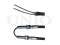 Rear parking brake cable thumb