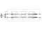 Rear parking brake cable thumb