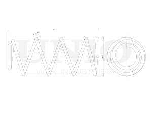 Пружина передней подвески photo