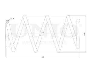Пружина передней подвески photo