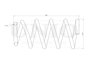 Пружина задней подвески photo