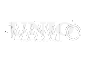 Front coil spring photo