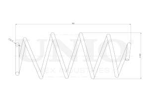 Пружина передней подвески photo