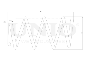 Пружина передней подвески photo