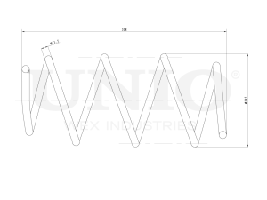 Пружина передней подвески photo