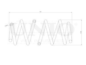 Пружина задней подвески photo