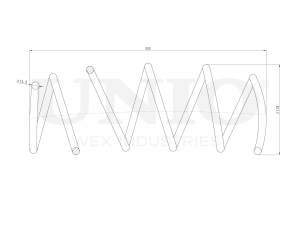 Пружина передней подвески photo