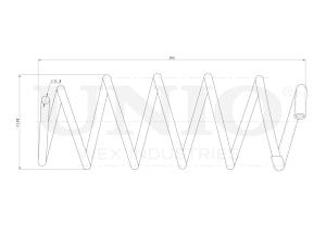 Пружина задней подвески photo