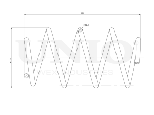 Пружина передней подвески photo