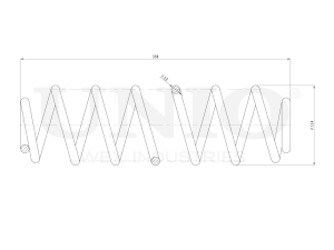 Пружина задней подвески photo