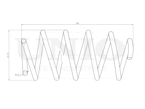 Пружина передней подвески photo