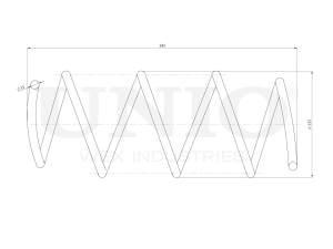 Пружина передней подвески photo