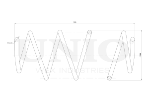 Пружина передней подвески photo