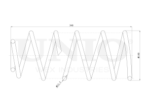 Пружина передней подвески photo