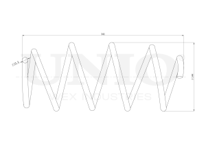 Пружина передней подвески photo