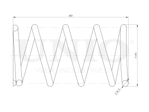 Пружина задней подвески photo