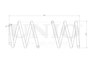 Пружина задней подвески photo