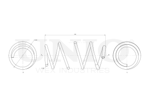 Пружина передней подвески photo