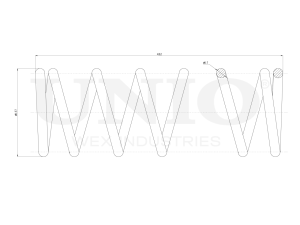 Пружина задней подвески photo