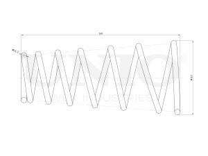 Пружина задней подвески photo