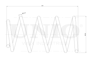 Пружина передней подвески photo