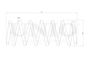 Пружина задней подвески photo