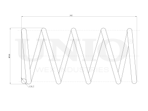 Пружина передней подвески photo