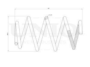 Пружина передней подвески photo