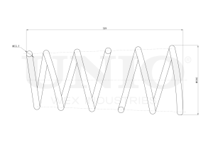Front coil spring photo