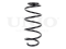 Front coil spring thumb