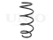 Front coil spring thumb