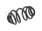 Rear coil spring thumb