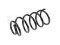 Rear coil spring thumb