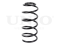 Rear coil spring thumb