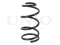 Front coil spring thumb