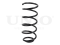 Front coil spring thumb