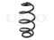 Rear coil spring thumb