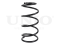 Front coil spring thumb
